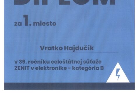 Celoštátne kolo ZENIT v elektronike