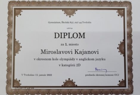 Olympiáda v anglickom jazyku