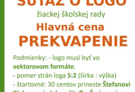 Súťaž o logo žiackej školskej rady